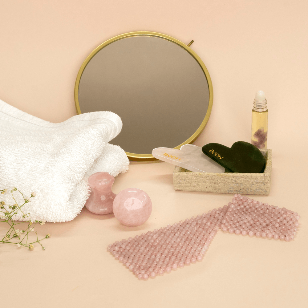 Unlock Amazing, Glowing Skin with Daily Facial Massages - Bodh Gem and Crystals
