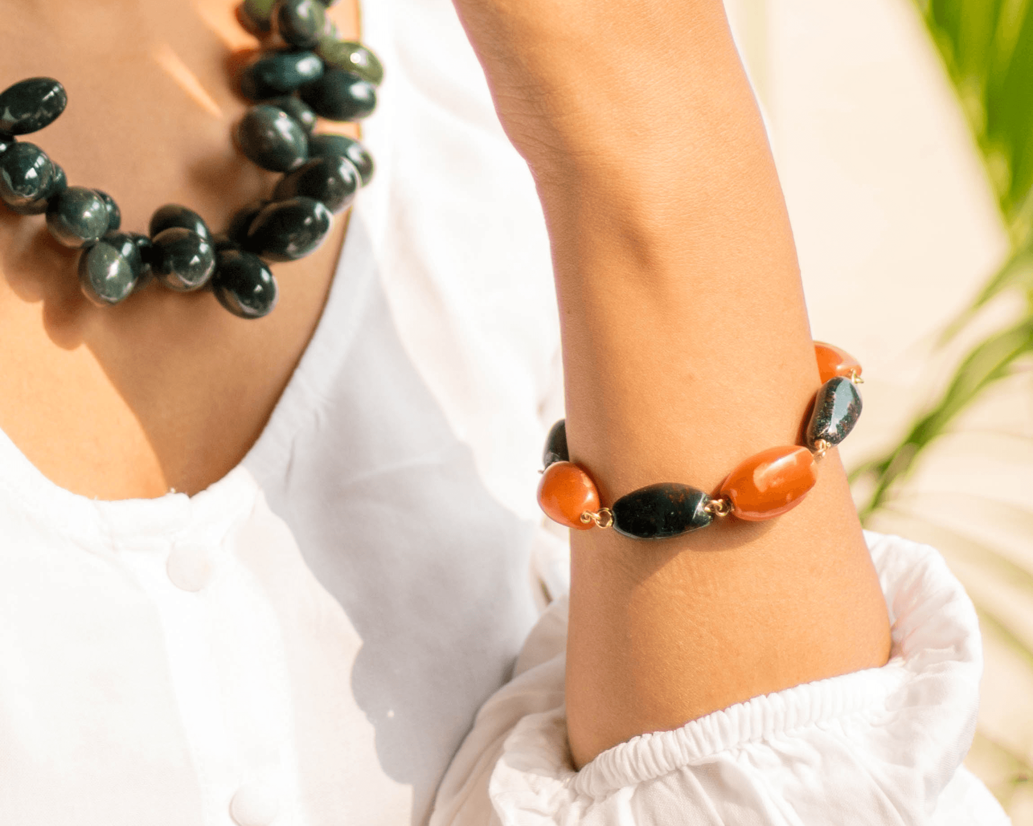 Carnelian Bloodstone Crystal Bracelet – Bodh Gem and Crystals