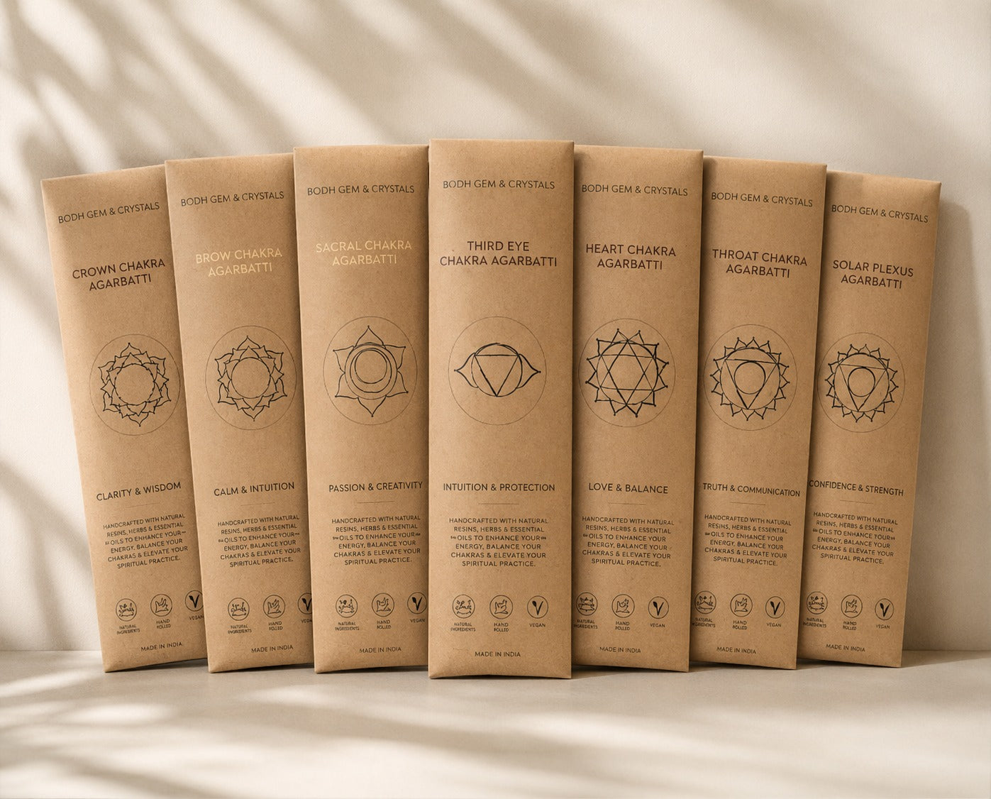 7 Chakra Agarbatti Set