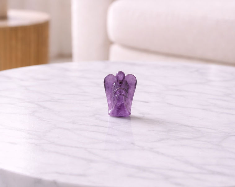 Amethyst Angel 2 Inch