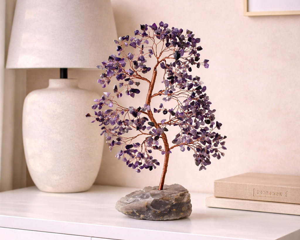 Amethyst Tree on Cluster