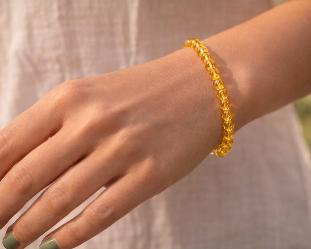 Citrine Bracelet (6mm)