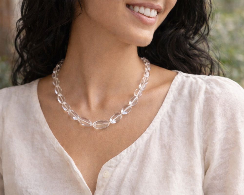 Clear Quartz Necklace
