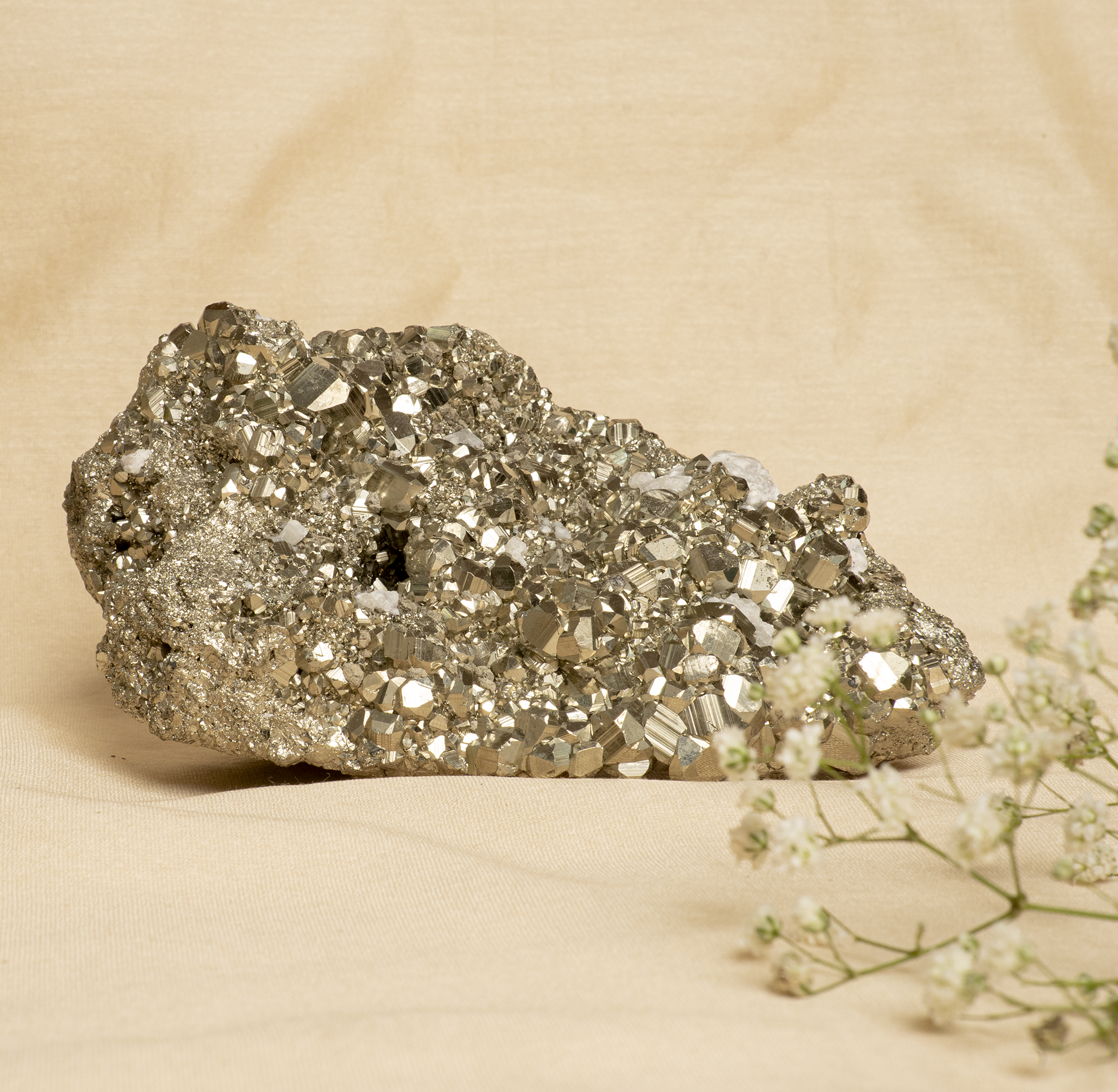 Iron Pyrite Cluster 1143.4gm
