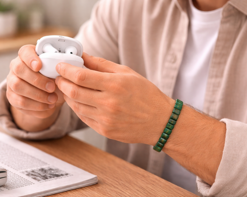 Malachite Flat Bracelet