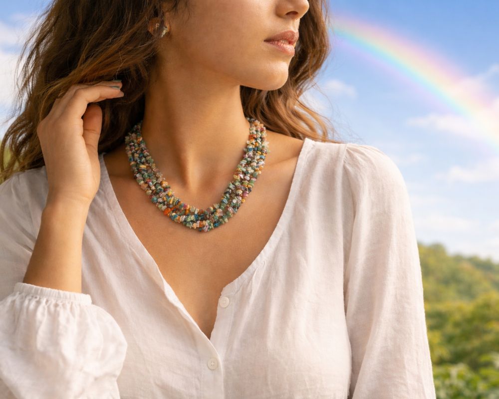 Mix Crystals Necklace