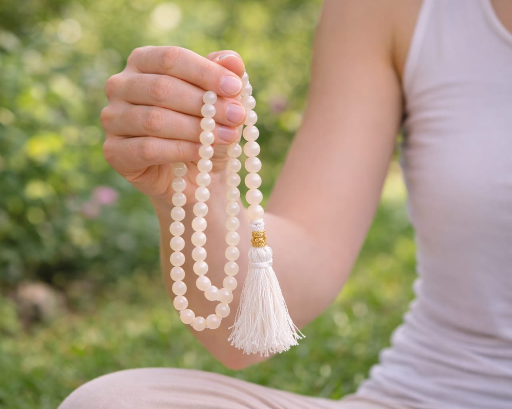 Moonstone Chanting Mala