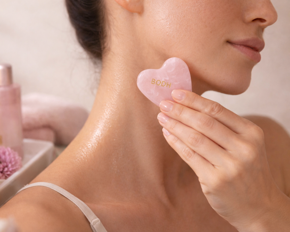 Rose Quartz Gua Sha