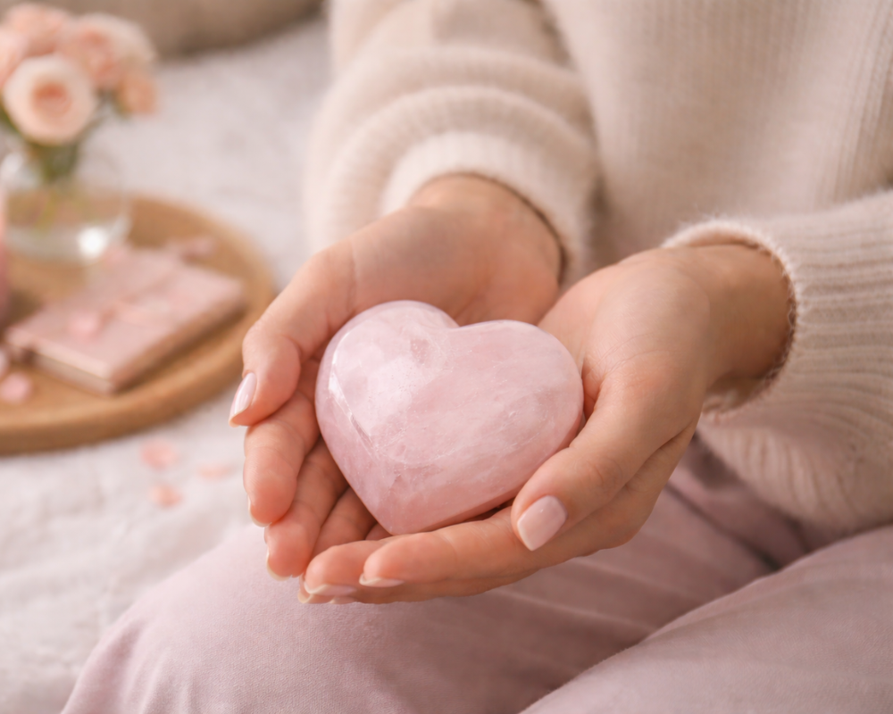 Rose Quartz Hearts