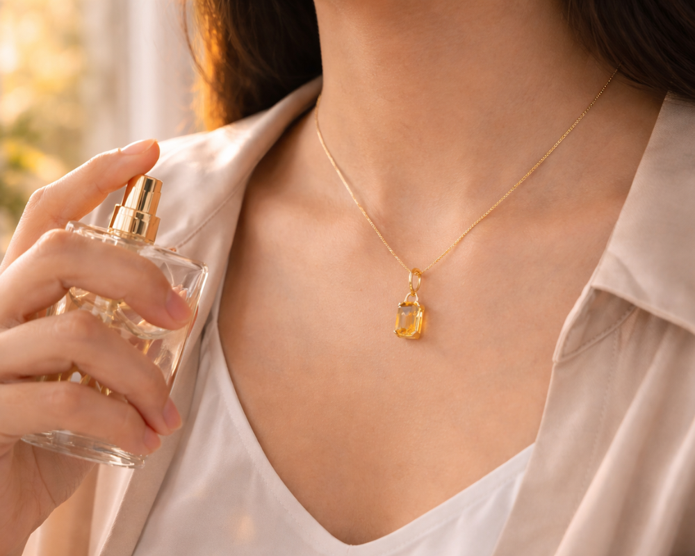 Sunshine Citrine Pendant