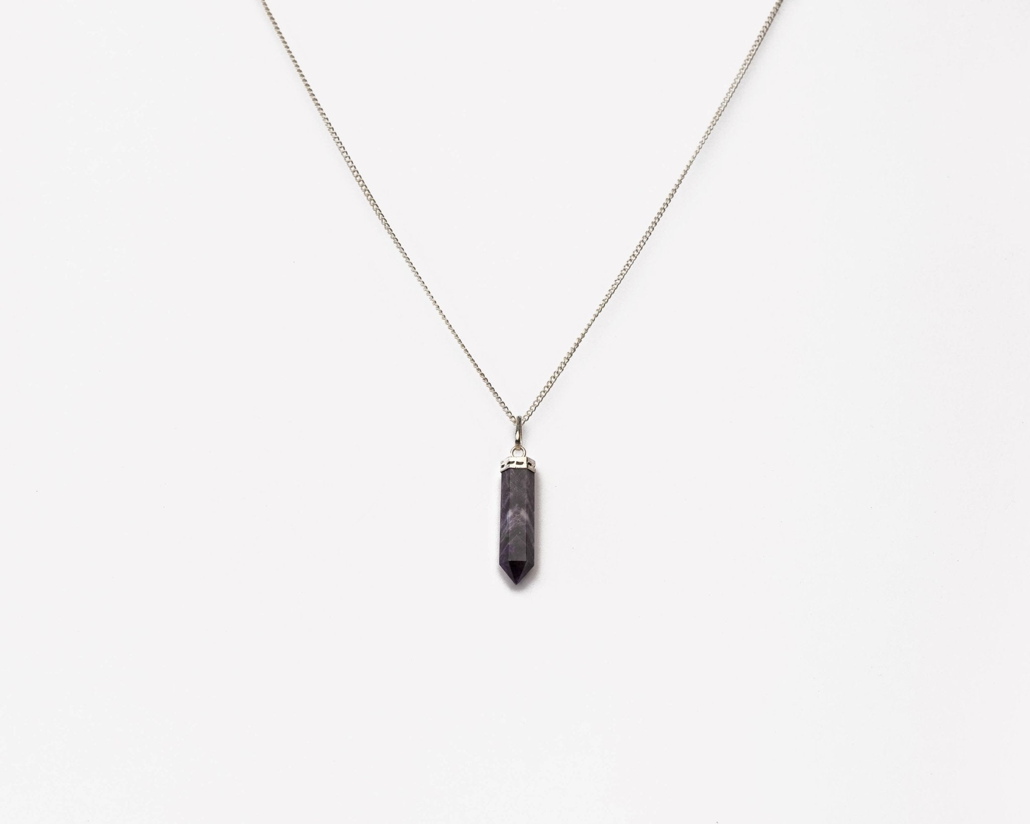 🎁 Amethyst Pencil Pendant (100% off)