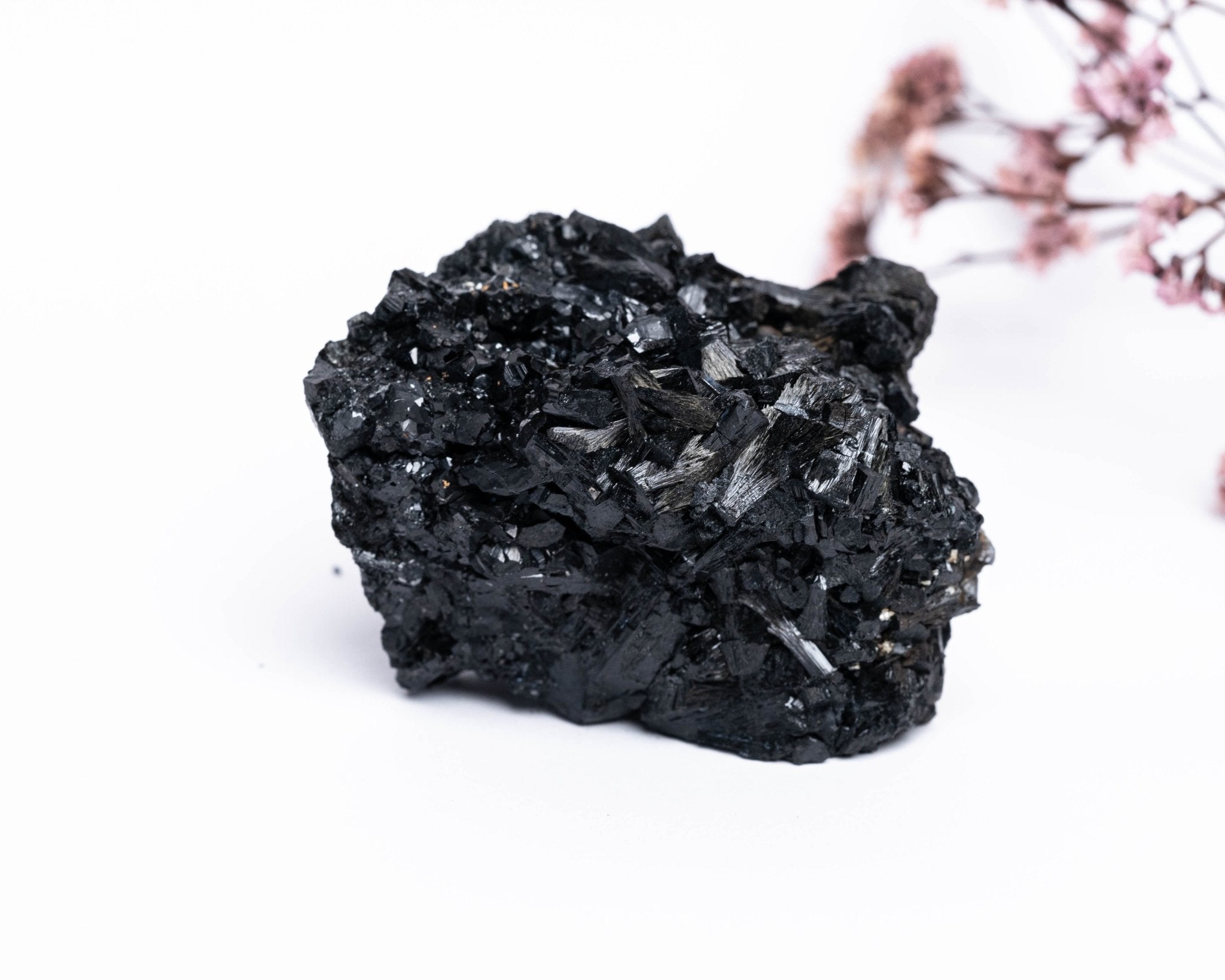 Black Tourmaline Cluster 172g