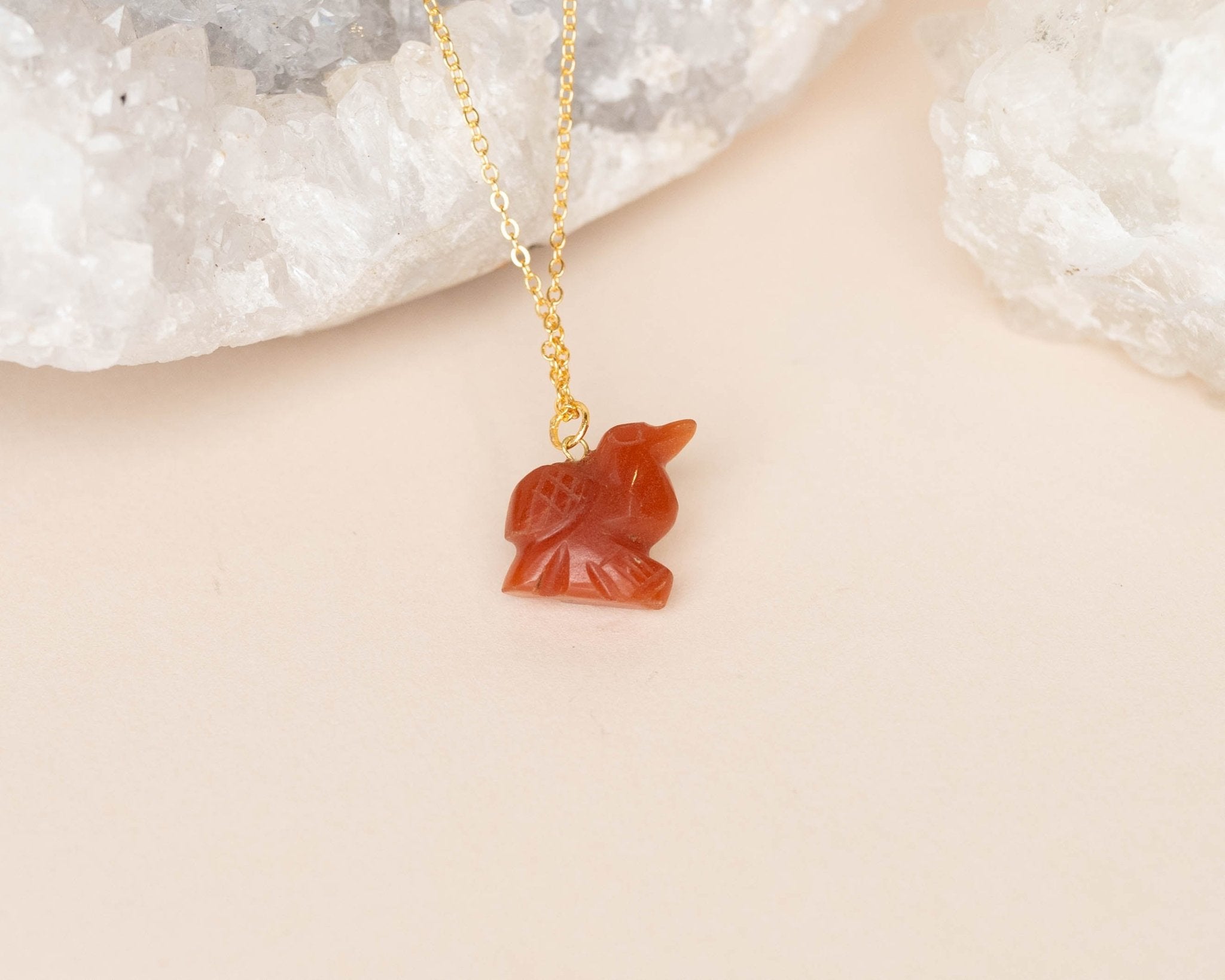 🎁 Carnelian Figurine Pendant (100% off)