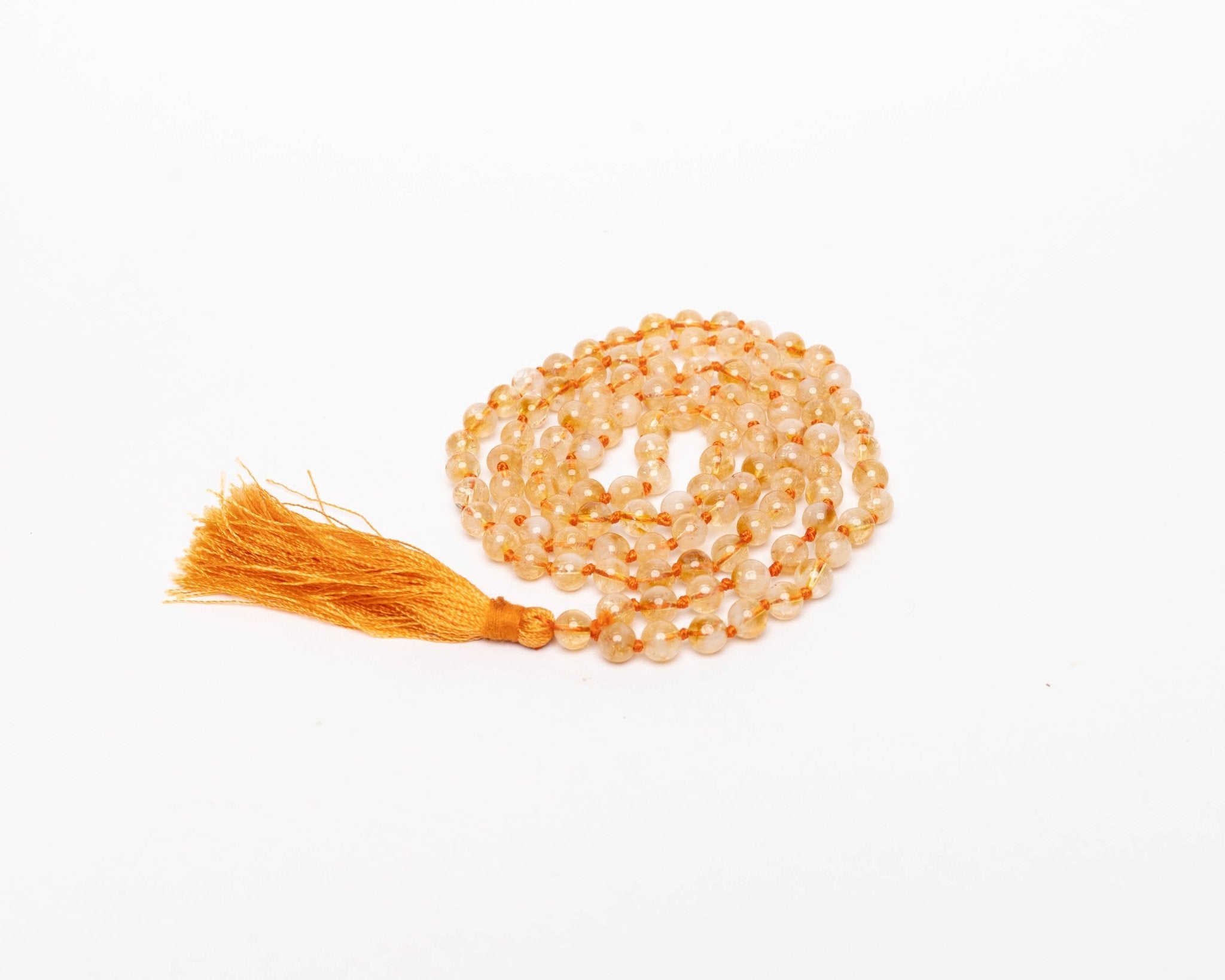 Citrine Chanting Mala 6mm