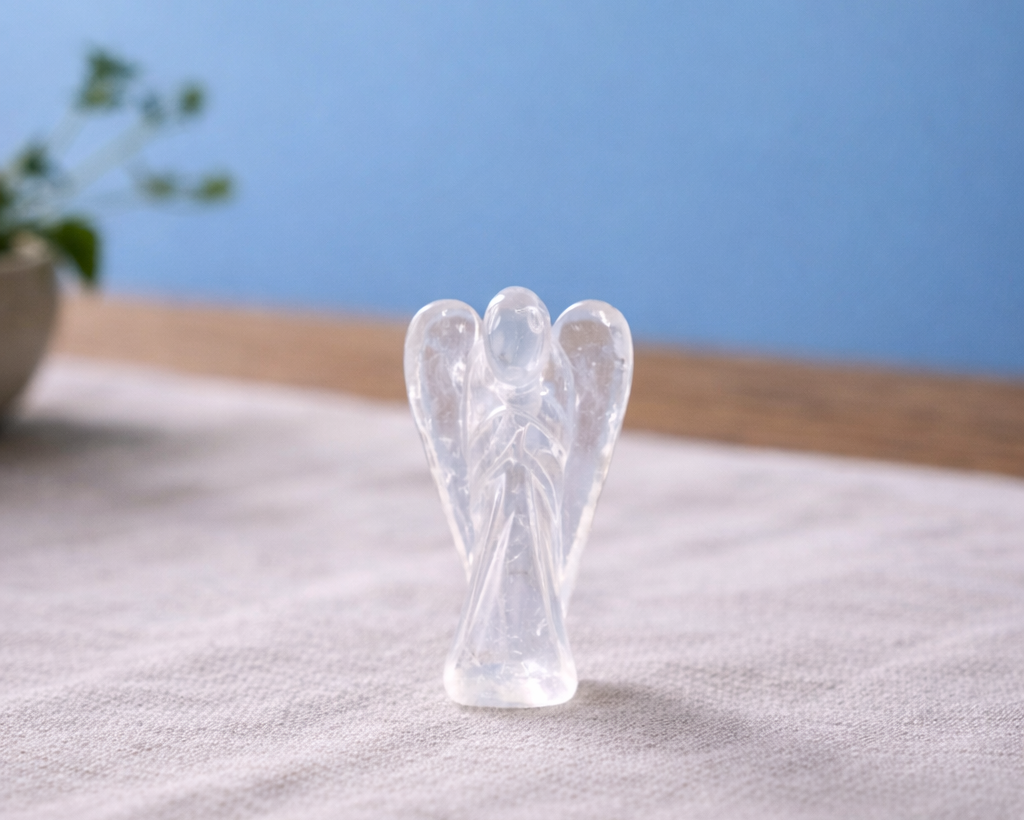 Clear Quartz Angel 2 in
