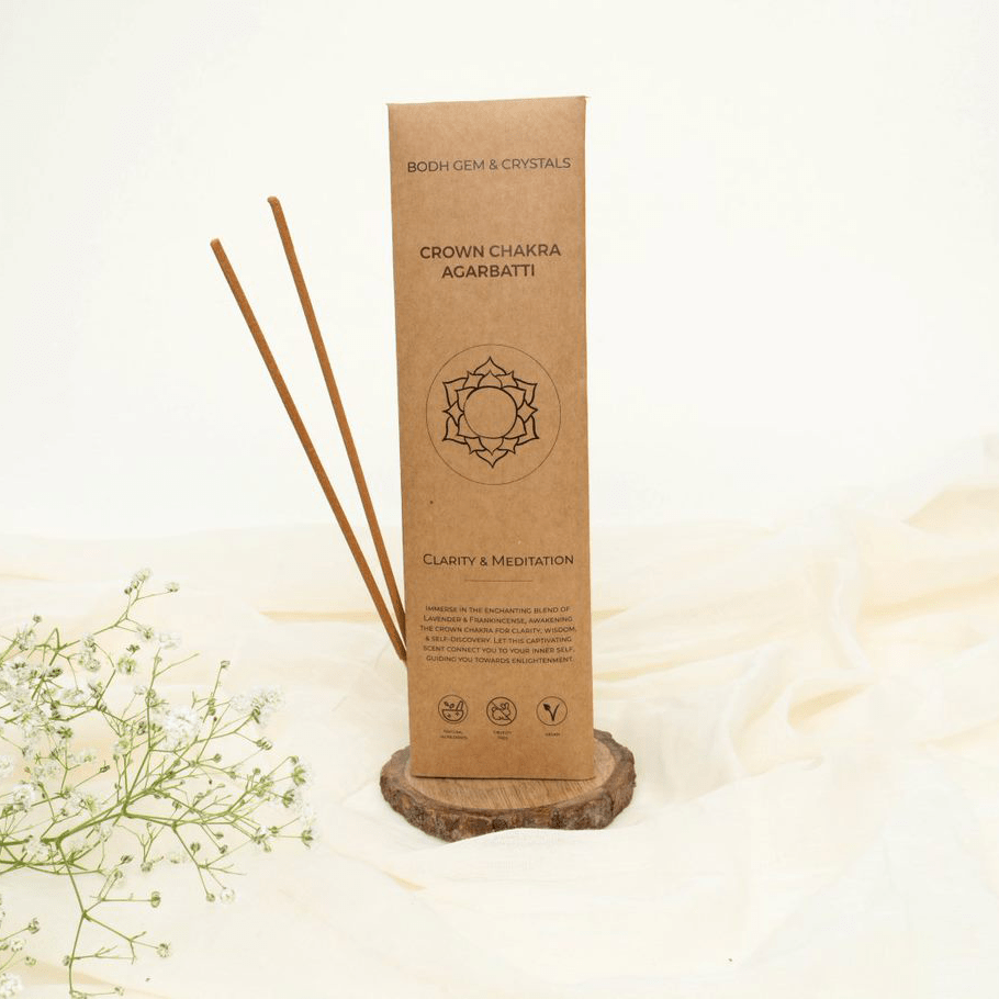 🎁 Crown Chakra Agarbatti (Clarity & Meditation) (100% off)