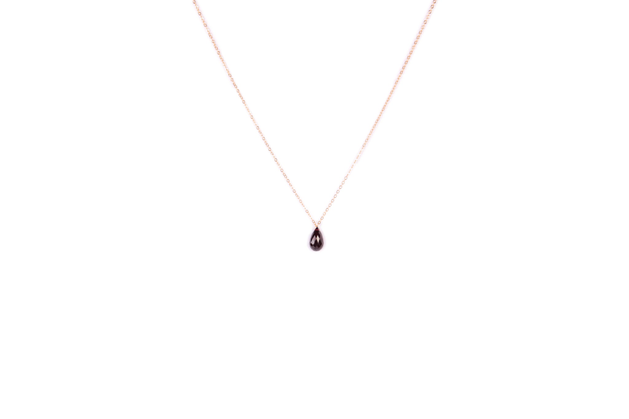 🎁 Garnet Drop Pendant (100% off)