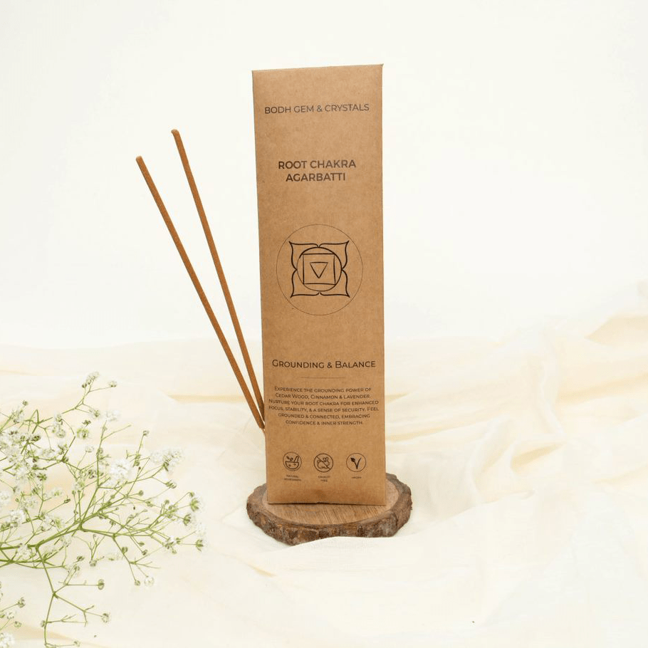 🎁 Root Chakra Agarbatti (Grounding & Balance) (100% off)
