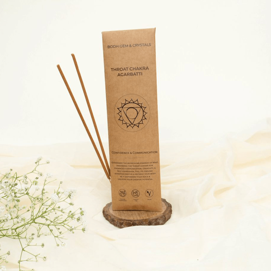 🎁 Throat Chakra Agarbatti  (Confidence & Communication) (100% off)