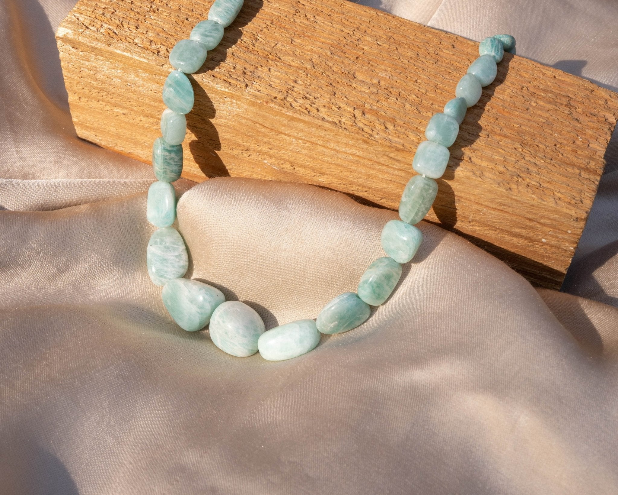Amazonite Necklaces - Bodh Gem and Crystals