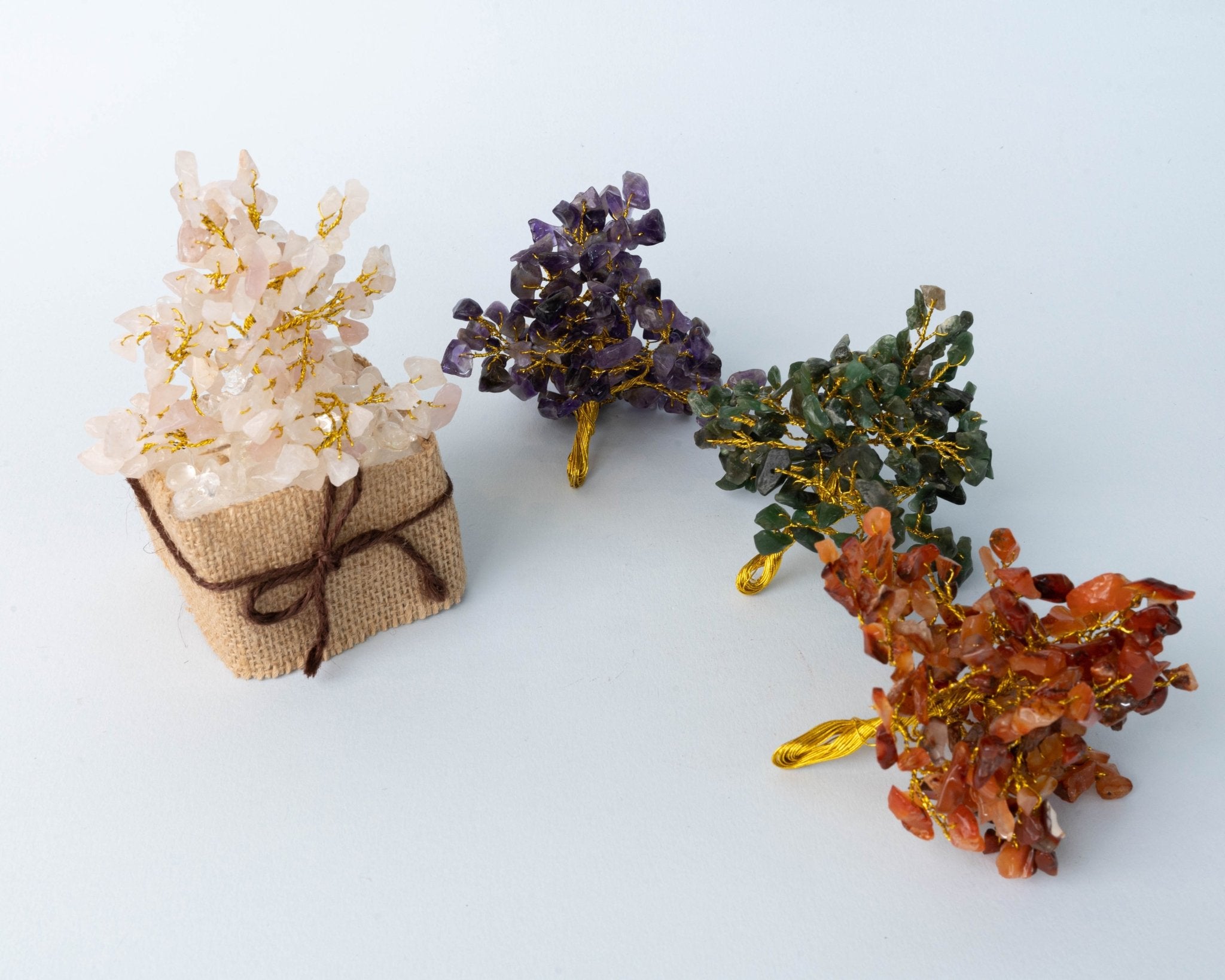 Changeable Crystal Tree with Jute