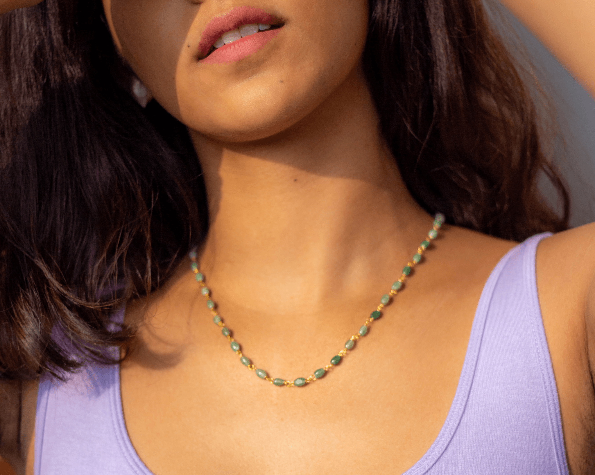 Green Aventurine Ganthan - Bodh Gem and Crystals
