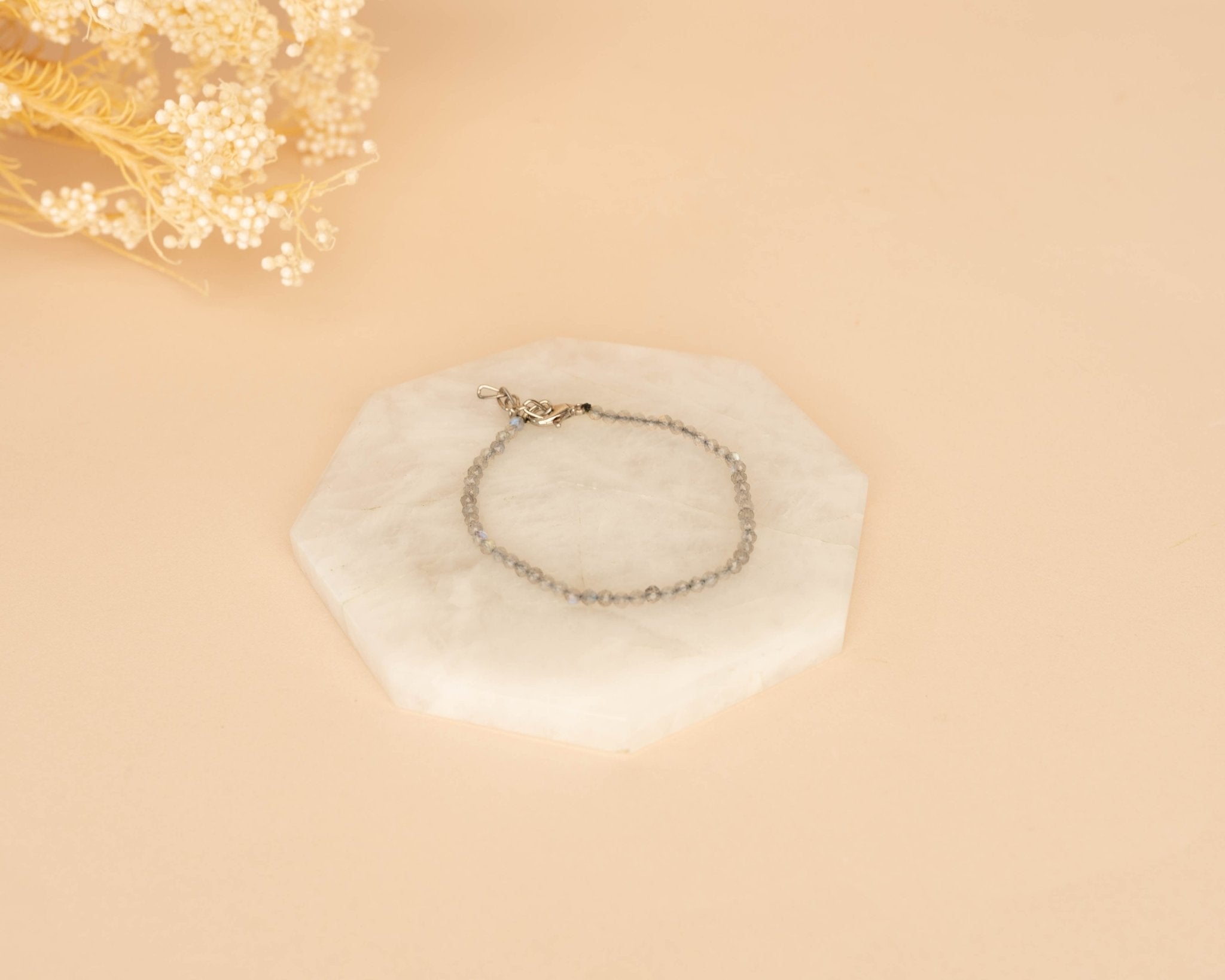 Labradorite Faceted Bracelet