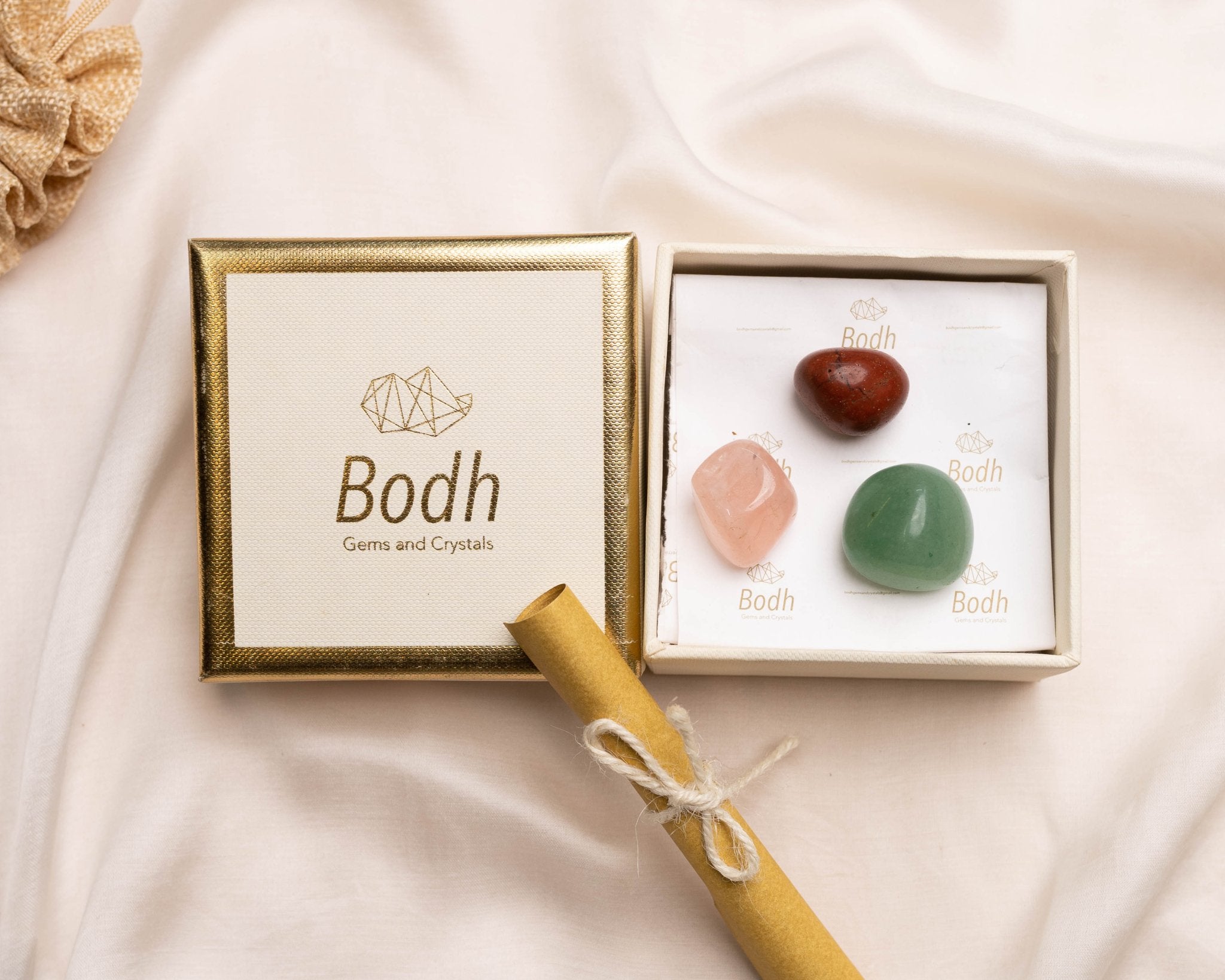 Love & Happiness Kit - Bodh Gem and Crystals