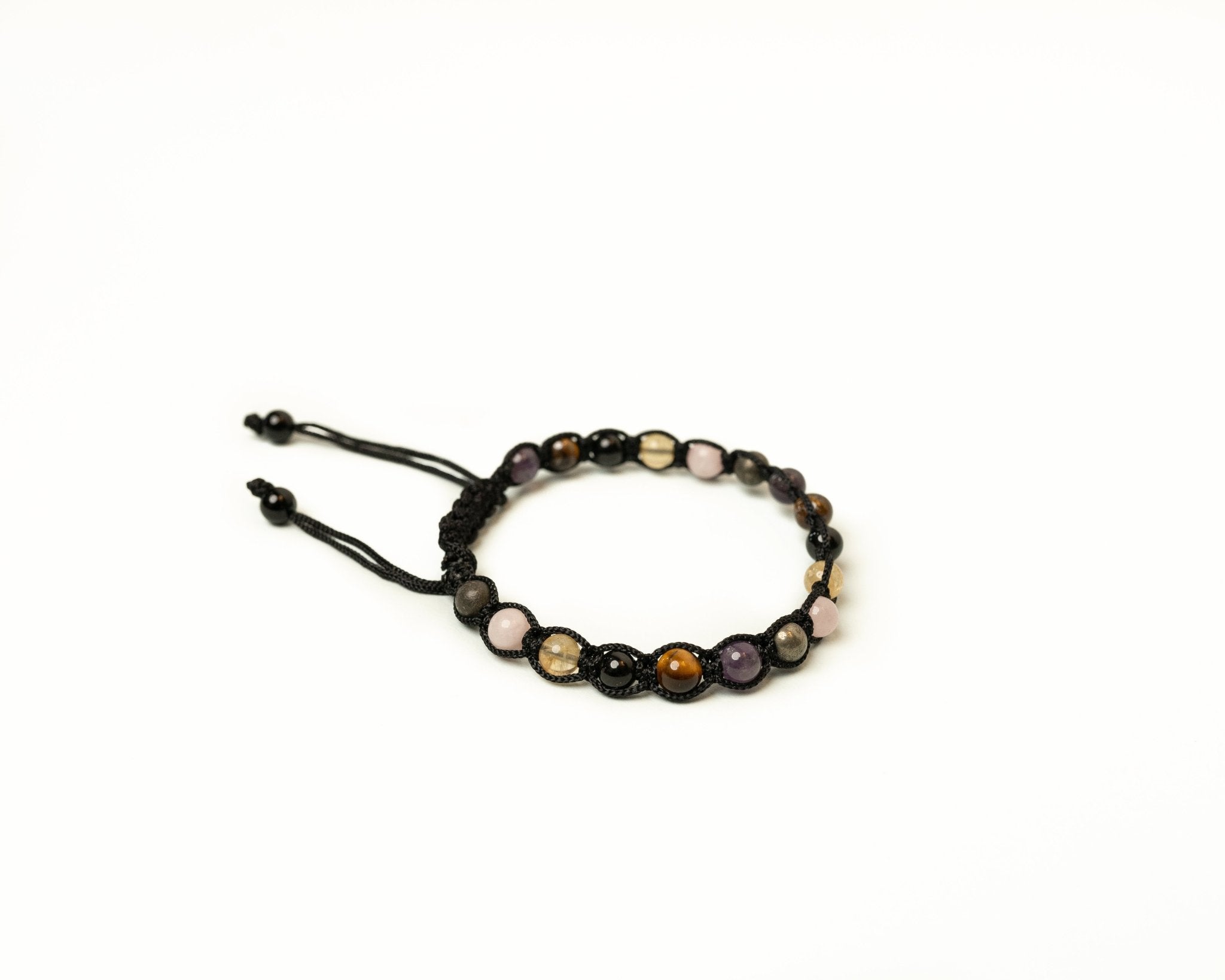 Mix Crystal with thread Bracelet - Bodh Gem and Crystals