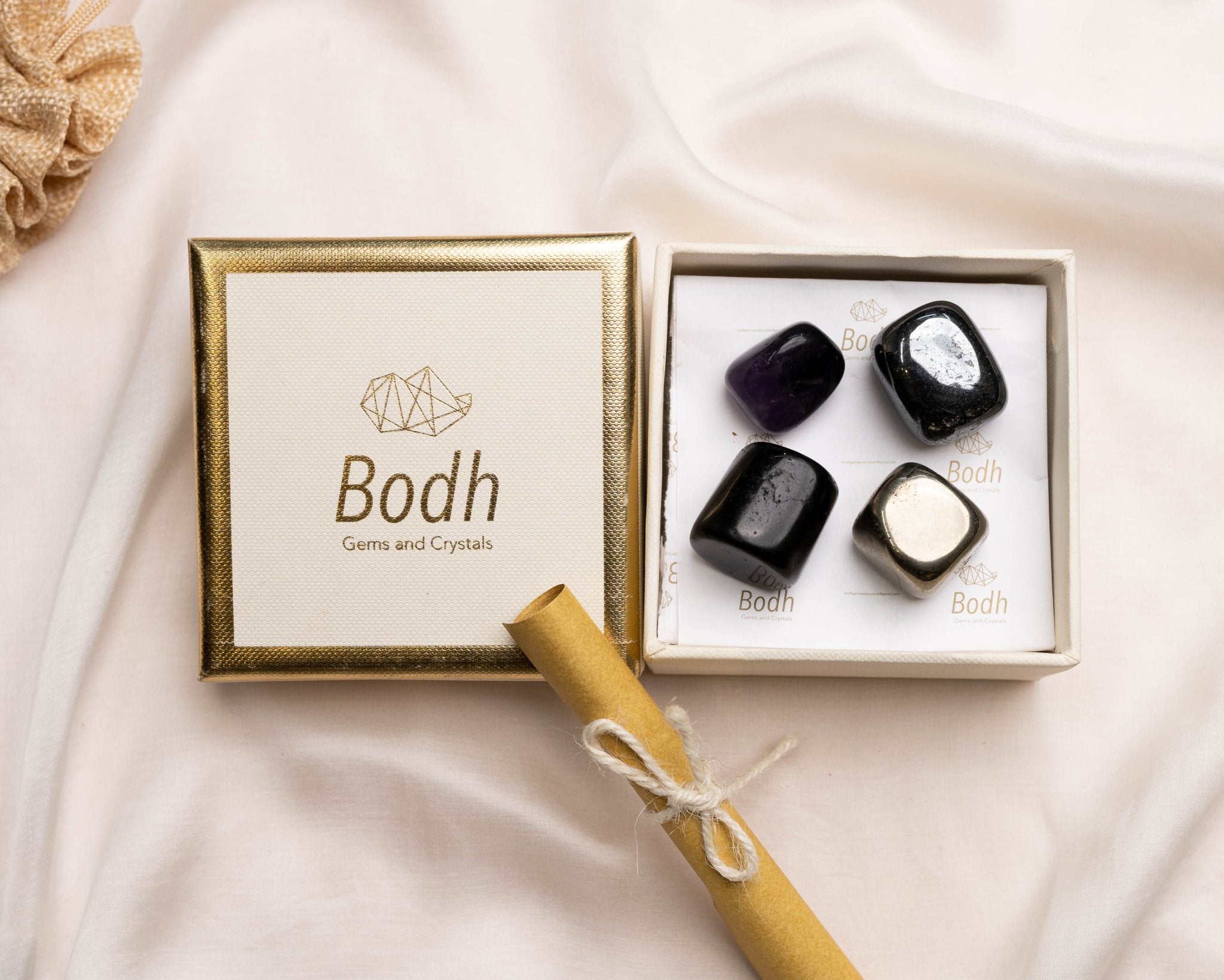 Protection Kit - Bodh Gem and Crystals