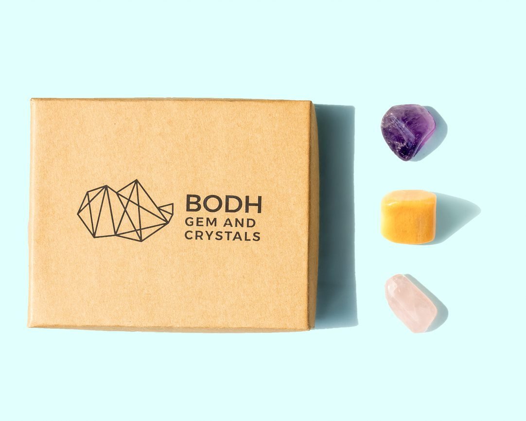 Self Care Kit - Bodh Gem and Crystals