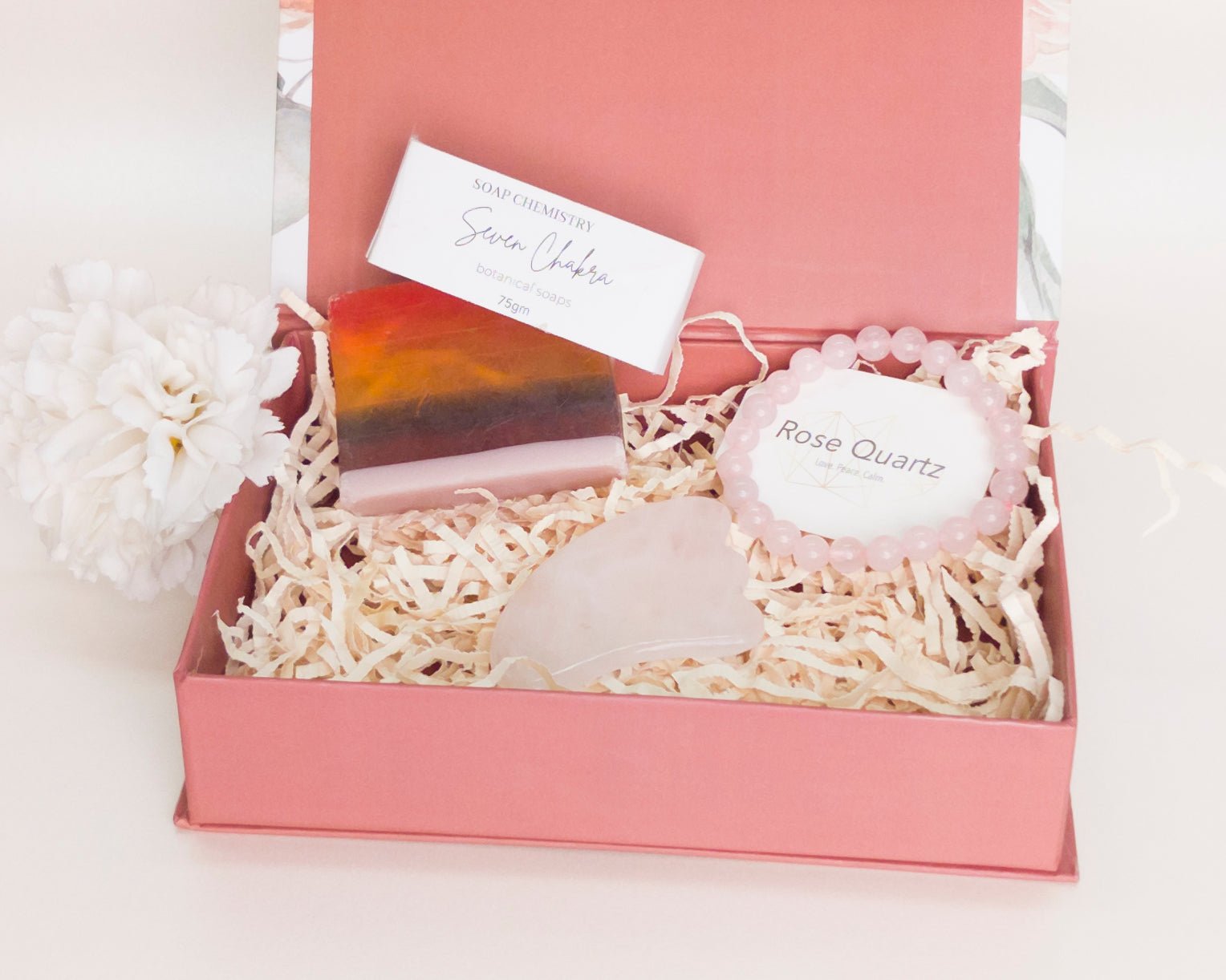 Tranquil Aura Self-Care Kit - Bodh Gem and Crystals